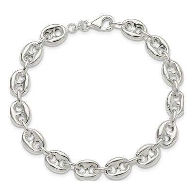 Sterling Silver Fancy Link Bracelet – view 5