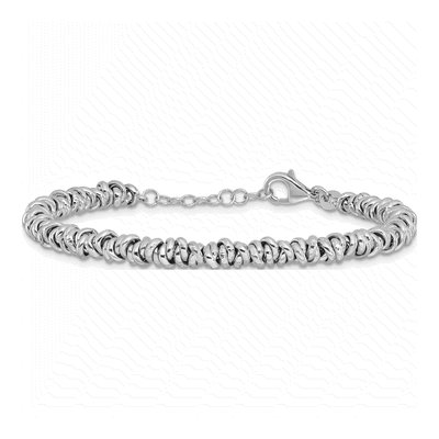Sterling Silver Link Bracelet – view 4