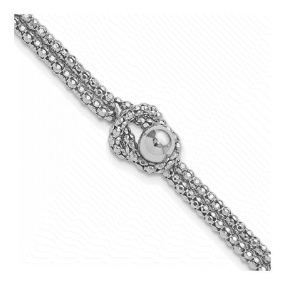 Sterling Silver Knot Bracelet
