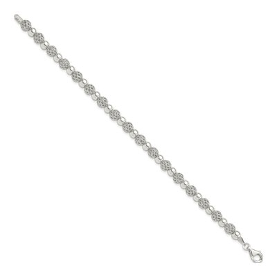 Sterling Silver Beaded Bracelet – view 3