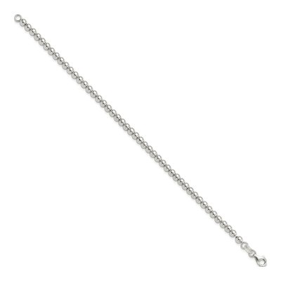 Sterling Silver Beaded Bracelet – view 3