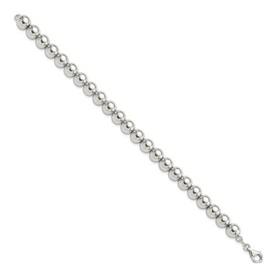 Sterling Silver Beaded Bracelet – view 3