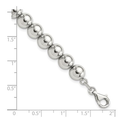 Sterling Silver Beaded Bracelet – view 6