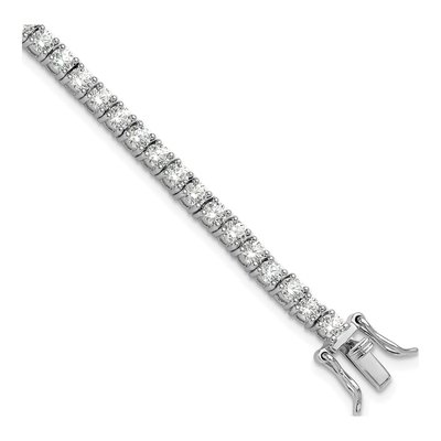 Sterling Silver CZ Tennis Bracelet