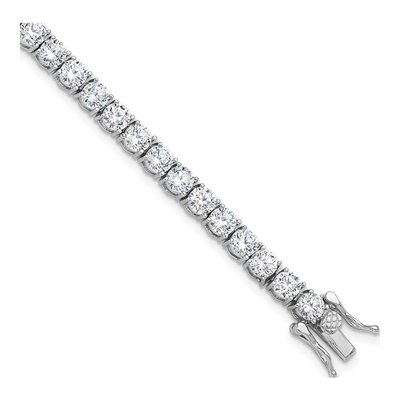 Sterling Silver CZ Tennis Bracelet