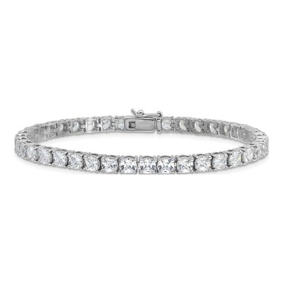 Sterling Silver CZ Tennis Bracelet – view 4