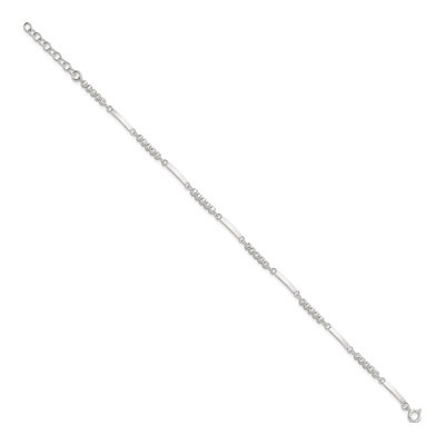Sterling Silver CZ Bracelet – view 3