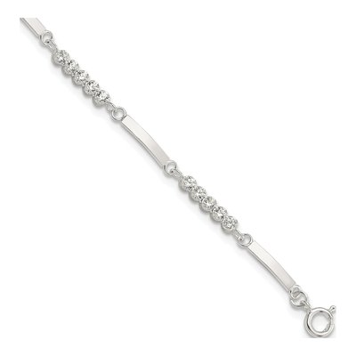 Sterling Silver CZ Bracelet