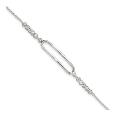 Sterling Silver CZ Bracelet