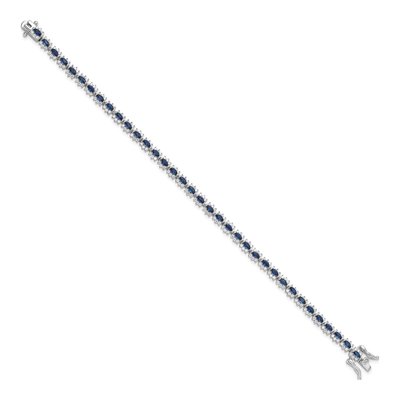 Sterling Silver CZ Bracelet – view 3