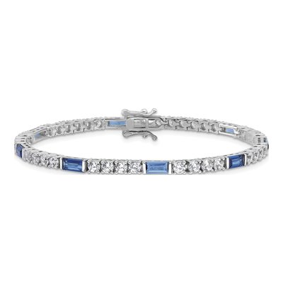 Sterling Silver CZ Tennis Bracelet – view 4