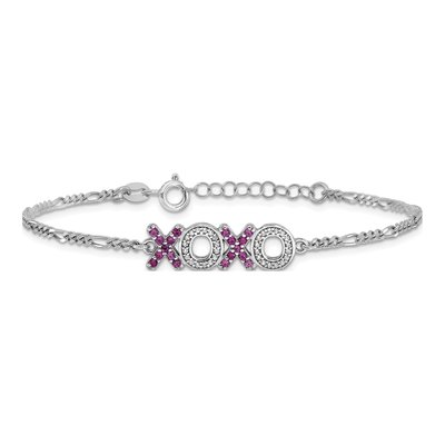 Sterling Silver CZ Bracelet – view 4