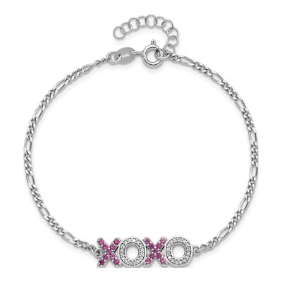Sterling Silver CZ Bracelet – view 5