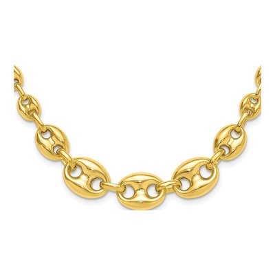 Gold-Plated Sterling Silver Marina Link Necklace