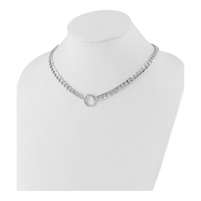 Sterling Silver 7.4mm Curb Chain – view 3