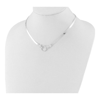 Sterling Silver 4.5mm Herringbone Chain – view 4