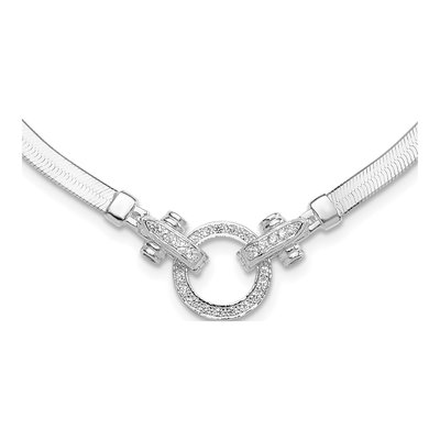 Sterling Silver 4.5mm Herringbone Chain