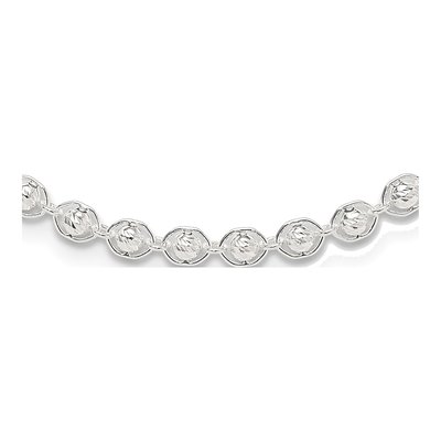 Sterling Silver Beaded Necklace