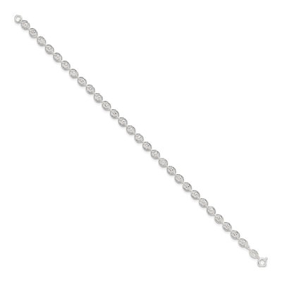 Sterling Silver Beaded Bracelet – view 3