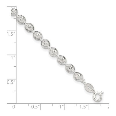 Sterling Silver Beaded Bracelet – view 6