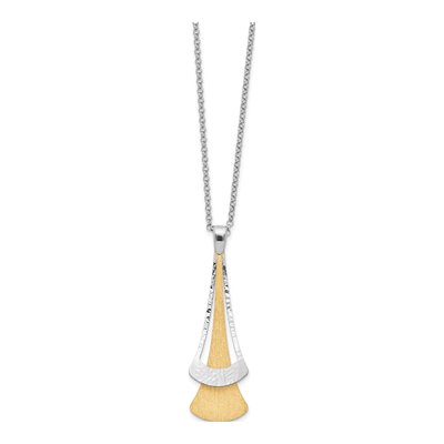Gold-Plated Sterling Silver Fancy Pendant Necklace – view 2