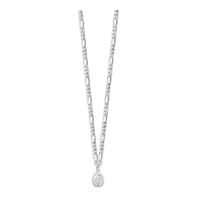 Sterling Silver Miraculous Medal Necklace – view 3