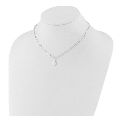 Sterling Silver Miraculous Medal Necklace – view 4