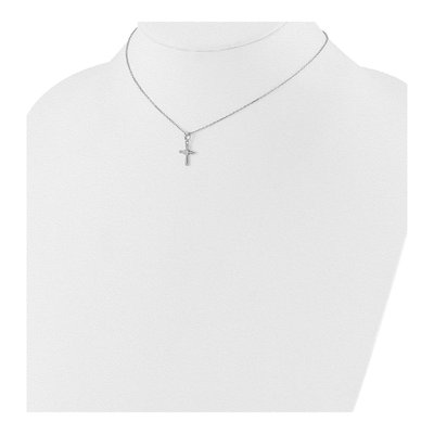 Sterling Silver CZ Necklace – view 4