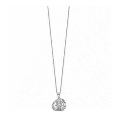 Sterling Silver Hamsa Necklace – view 2