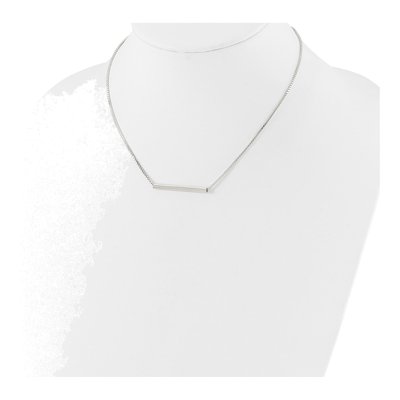 Sterling Silver Slide Bar Necklace – view 4