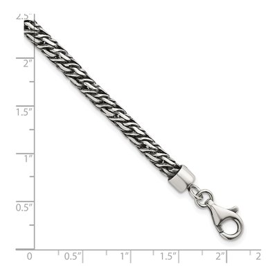Sterling Silver Fancy Link Bracelet – view 6