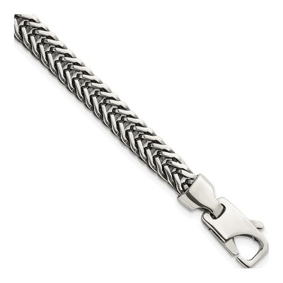 Men's Sterling Silver 6.1mm Wheat Bracelet