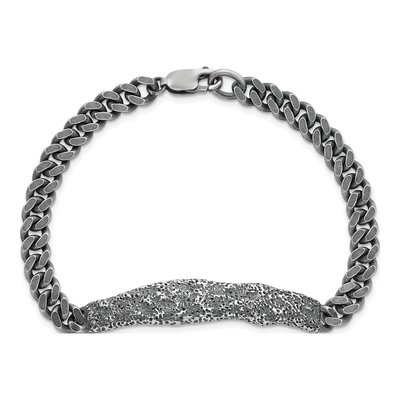 Sterling Silver Hammered Bracelet – view 5