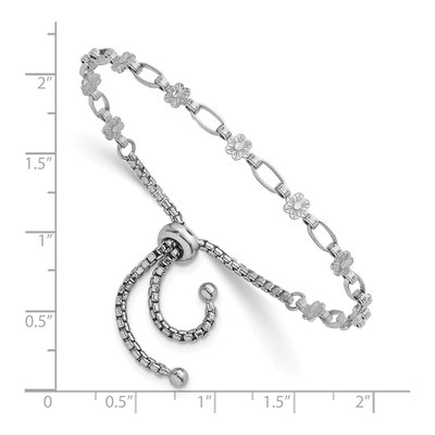 Sterling Silver Adjustable Bolo Bracelet – view 4