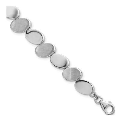 Sterling Silver Oval Link Bracelet