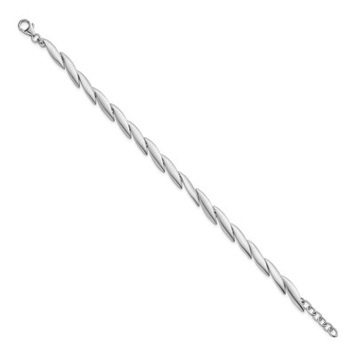 Sterling Silver Fancy Link Bracelet – view 3