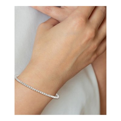 Sterling Silver Beaded Bracelet – view 7