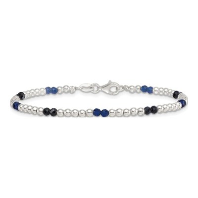 Sterling Silver Agate Bracelet – view 4