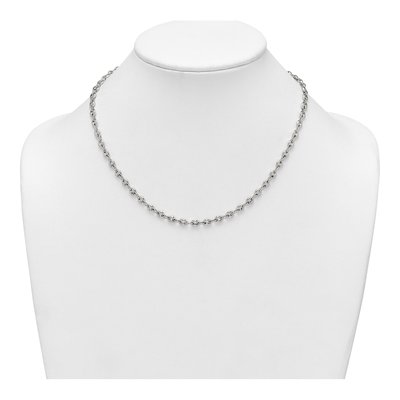 Sterling Silver Mariner Link Necklace – view 4