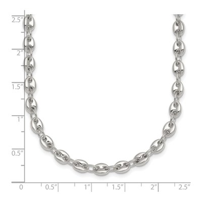 Sterling Silver Mariner Link Necklace – view 6