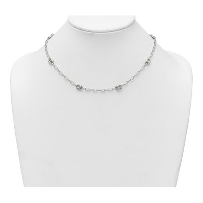 Sterling Silver 3.6mm Puffed Anchor Link Chain – view 4