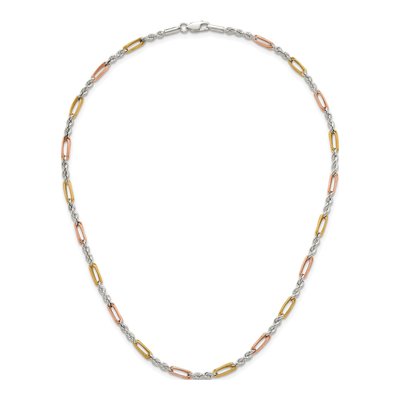 Sterling Silver 3.6mm Figaro Rope Chain – view 5