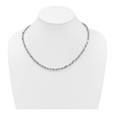 Sterling Silver 4.6mm Figaro Rope Chain – view 4