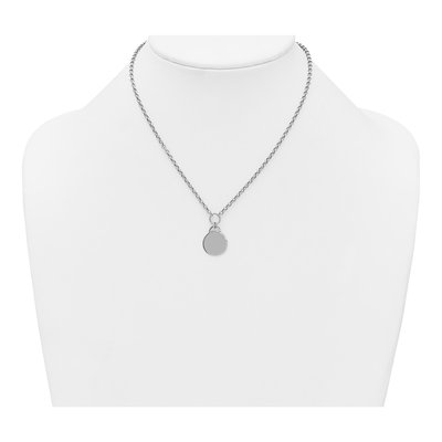 Sterling Silver 2.3mm Round Disc Link Chain – view 4