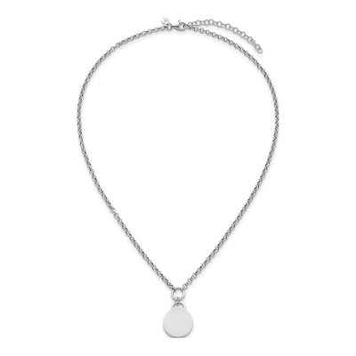 Sterling Silver 2.3mm Round Disc Link Chain – view 5