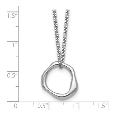 Sterling Silver 1.5mm Abstract Cable Chain – view 6