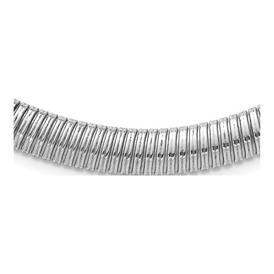 Sterling Silver Omega Necklace