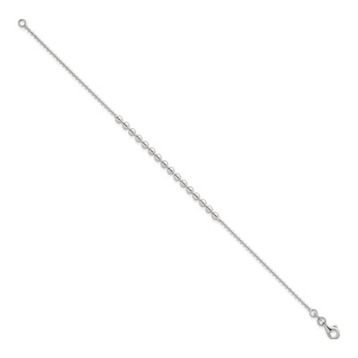 Sterling Silver Beaded Bracelet – view 3