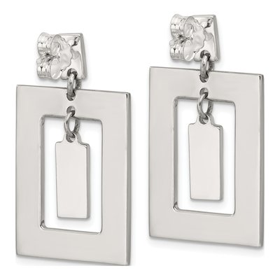 Sterling Silver Mother of Pearl Dangle Earrings – view 3