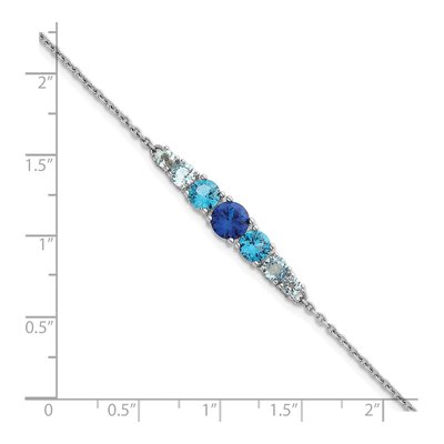 Sterling Silver CZ Bracelet – view 6